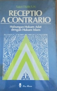 Image of Receptio A Contrario