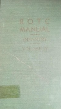 Image of ROTC Manual Infantry