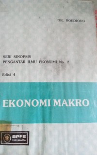 Image of Seri Sinopsis Pengantar Ilmu Ekonomi No 2 : pengantar Makro