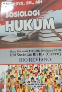Image of Sosiologi Hukum