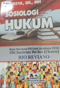 Sosiologi Hukum