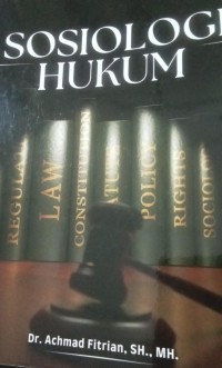 Image of Sosiologi Hukum