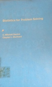 Image of Statistics For Problem Solving