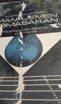 Image of Strategi Dan Program : Manajemen Pemasaran