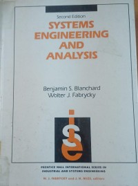 Image of Systems Engineering And Analysis