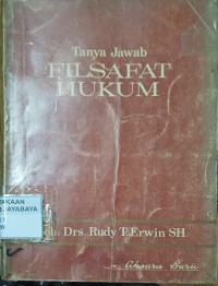 Image of Tanya Jawab Filsafat Hukum
