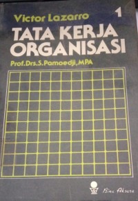 Image of Tata Kerja Organisasi Jil.1