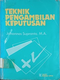 Image of Teknik Pengambilan Keputusan