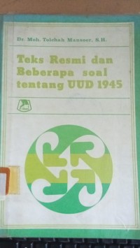 Image of Teks Resmi dan Bebebrapa tentang UUD 1945