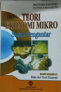Image of TEORI EKONOMI MIKRO Suatu Penganrtar