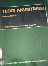 Image of Terori Akuntansi : Buku Satu