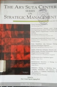 Image of The Ary Suta Center Series On Strategic Management