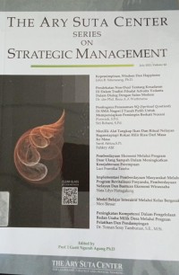 Image of The Ary Suta Center Series On Strategic Management