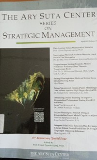 Image of The Ary Suta Center Series On Strategic Management