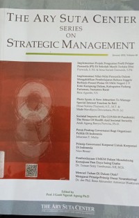 Image of The Ary Suta Center Series On Strategic Management