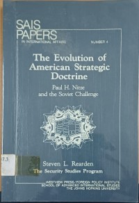 Image of The Evolution of American Strategic Doctrine