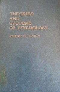 Image of Theories And Systems Of Psychology