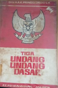 Image of Tiga undang-Undang Dasar