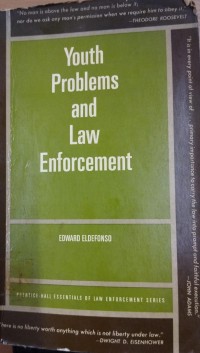 Image of youth problems and law enfforcement