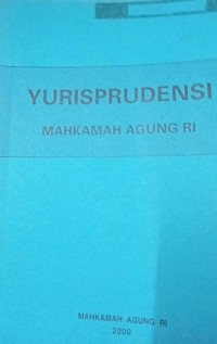 Image of Yurisprudensi Mahkamah Agung