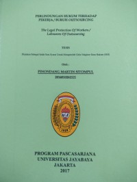 Image of Perlindungan Hukum Terhadap Pekerja / Buruh Outsourcing