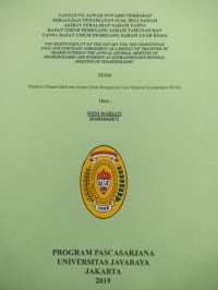 Image of Tanggung Jawab Notaris Terhadap Perjanjian Pengikatan Jual Beli Saham Akibat Peralihan Saham Tanpa Rapat Umum Pemegang Saham Tahunan Dan Tanpa Rapat Umum Pemegang Saham Luar Biasa